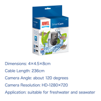 Cámara SmartCam Full HD para pecera, vista remota, Monitor de acuario para mascotas en el hogar, cámara inalámbrica HD impermeable, Control WIFI para Android/iOS