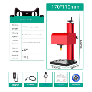 Mesin Coding tinta genggam portabel menandai pada karton permukaan kaca logam plastik + - Product Image 5