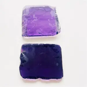 批量批发高品质紫色合成石英晶体/人造石英晶体出售