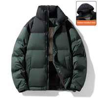 2025 nouveau personnalisé hommes hiver doudoune blanc duvet de canard rempli chaud doudoune pour vêtements par temps froid