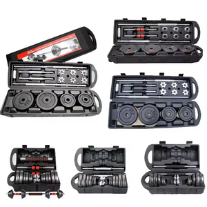 Ensemble <span class=keywords><strong>d</strong></span>'<span class=keywords><strong>haltères</strong></span> réglables en fonte YX Gym Equipment 50 kg avec <span class=keywords><strong>valise</strong></span> de transport - Product Image 2