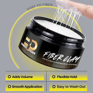 CPNP GPSR Reglas europeas Oem <span class=keywords><strong>Barber</strong></span> Hombres Fibra de aspecto natural Arcilla Cera Textura del cabello Arcilla Mate Personalizado para cabello rizado - Product Image 5