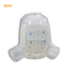 Cintas Adhesivas Desechables Elintree 3D para Prevenir Fugas, <span class=keywords><strong>Pañales</strong></span> para Adultos Talla <span class=keywords><strong>XL</strong></span> con Diseño Impreso, Hechas de Película de PE - Product Image 2