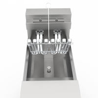 Friteuse de poulet électrique Machine de friteuse ouverte de haute qualité de conception professionnelle à vendre avec des prix bon marché