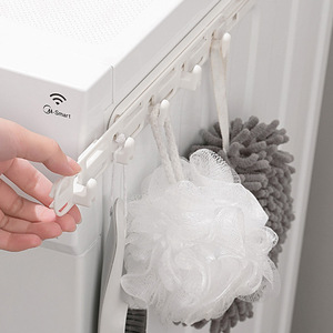 Ganchos retráctiles montados en la pared, colgadores de plástico de color personalizados - Product Image 3