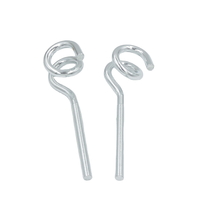 Boulon à œil triangulaire en forme de L en acier inoxydable et en acier au carbone, accessoires de puissance JINGCI personnalisés