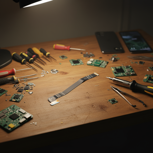 สายแพรเชื่อมต่อจอ LCD สำหรับ Xiaomi Mi11 Lite แบบโค้ง อะไหล่เปลี่ยน - Product Image 2