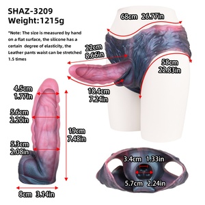 SHAZ-3209 Pantalones con Dildo Hueco de Dragón, Pantalones de Silicona para Parejas Lésbicas y Gay, Exploración Fetichista, Dispositivo para Agrandar el Pene, Juguetes Sexuales - Product Image 6