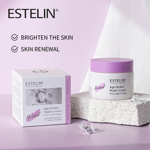 ESTELIN Crème éclaircissante <span class=keywords><strong>de</strong></span> <span class=keywords><strong>nuit</strong></span> au rétinol <span class=keywords><strong>Age</strong></span> <span class=keywords><strong>Perfect</strong></span> pour le visage, crème anti-rides blanchissante pour la peau du visage en Chine - Product Image 5