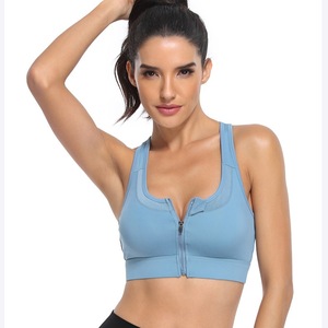 Vente en gros de soutien-gorge de yoga rembourré avec logo personnalisé pour femmes - Product Image 6