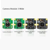 Raspberry Pi Kamera Modülü 3 Geniş NoIR 12mp IMX708 Raspberry Pi 4 Kamera için Sıcak Fırsat