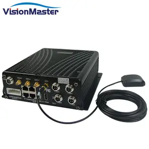 Seri NVR VM-3004-Hybrid dengan Mobile dvr 4G 4 saluran Kamera cctv dvr sistem manajemen armada