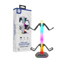 Support de casque RGB pour manette de jeu Xbox PS4 PS5, support de contrôleur PS5 Pro, support pour écouteurs, pour les joueurs de PC