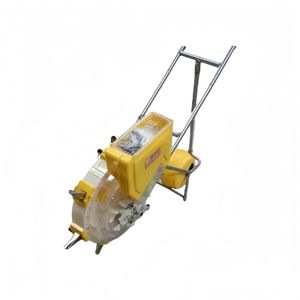 Semoir manuel à pousser à la main à 8 gouilles avec épandeur d'<span class=keywords><strong>engrais</strong></span> pour légumes, haricots et soja - Product Image 1