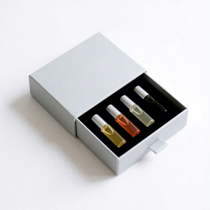 Caja de Muestras de Perfume de Lujo Hecha a Mano, Diseño Personalizado, Mini Caja de Perfume de 10 ml con Cajón - Product Image 2