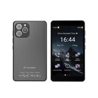 2025 AI traducteur Mini 5.5 pouces écran tactile 4G/5G Portable hors ligne dispositif de traduction de langue allemand italien espagnol Support