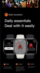 Valdus 2025 Nouvelle <span class=keywords><strong>montre</strong></span> <span class=keywords><strong>connectée</strong></span> pas chère pour le dropshipping, longue durée de vie de la batterie, connexion Bluetooth, appels Bluetooth, <span class=keywords><strong>montre</strong></span> <span class=keywords><strong>connectée</strong></span> H26 Pro+ - Product Image 3