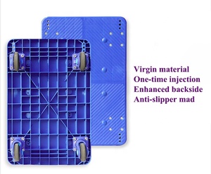 Hoàn Toàn Im Lặng <span class=keywords><strong>PH300</strong></span> Gấp Kho Tay Xe Tải 300Kg Có Thể Gập Lại Xe Tải Nền Tảng Xe Đẩy 9060 SF Xách Tay Nhựa Virgin Handcart - Product Image 3