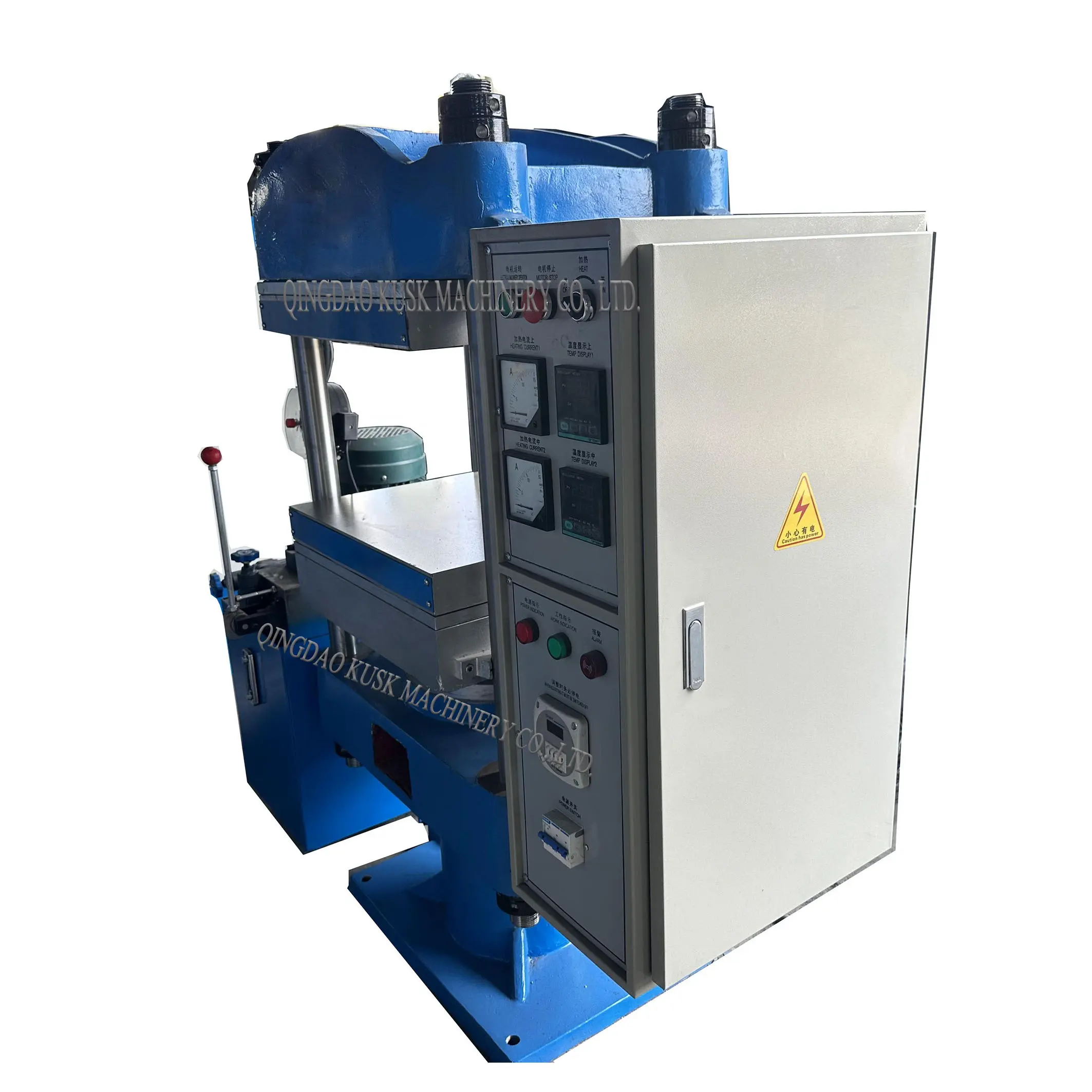 Machine portative de vulcanisation en caoutchouc de presse hydraulique