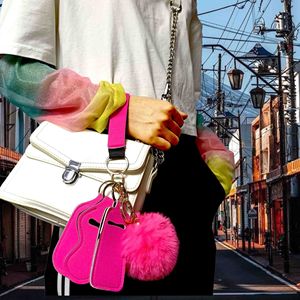 Porte-clés Pompon en Alliage de Zinc Imperméable avec Logo Personnalisé Lilangda pour Femmes Ensemble de Défense Personnelle - Product Image 5