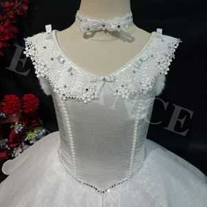 AL-R0886 phong cách hiện đại tự thiết kế handmade đính cườm vải tuyn VÁY CƯỚI SEXY bọc cho cộng với kích thước cô dâu đào tạo dancewear - Product Image 4