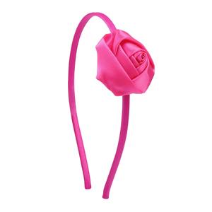 ที่คาดผมดอกไม้ดอกกุหลาบสไตล์น่ารักหวานหวานสำหรับเด็กผู้หญิงเครื่องประดับผมที่คาดผมแบบเรียบง่ายสำหรับเด็กผู้หญิง - Product Image 5