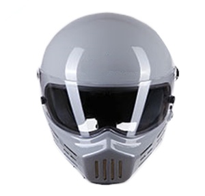 Casque de moto en fibre de verre intégral rétro pour course, casque de moto personnalisé pour homme, <span class=keywords><strong>femme</strong></span>, adulte - Product Image 4