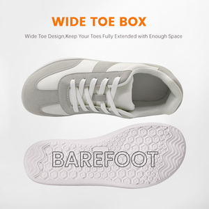 Zapatillas Deportivas de Diseño Gats, Calzado Casual de 5mm, Zapatillas <span class=keywords><strong>Gat</strong></span> para Mujer y Hombre en Gris, Goma, Blanco, <span class=keywords><strong>Nude</strong></span>, Estilo Barefoot - Product Image 5