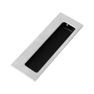 Stainless Steel Concealed Drawer Handle Rectangle Minimalist Design Antirust Furniture Hardware For Cabinet <b>Door</b> - Product Image 2