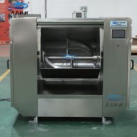 Mélangeur de pâte horizontal en acier inoxydable 150KG 250KG 400KG Machine de mélangeur de pâte à biscuits commerciale 240L