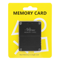 Carte de données de jeu de capacité pour Console PS2 16M 32M 64M 128M carte de stockage carte mémoire