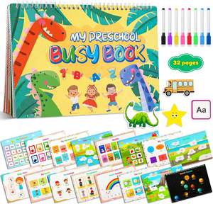 Stampa su ordinazione di fabbrica Montessori occupato libro per bambini <span class=keywords><strong>attività</strong></span> di apprendimento giocattoli educativi <span class=keywords><strong>autismo</strong></span> sensoriale libro tranquillo per il bambino - Product Image 3