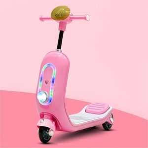 Giocattolo da Esterno Auto Scorrevole a 3 Ruote Monopattino per Bambini Stile <span class=keywords><strong>Vespa</strong></span> - Product Image 3