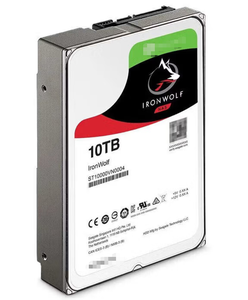 Disco Duro Interno NAS IronWolf de 10 TB, 3.5 Pulgadas, SATA 6 Gb/s, 7200 RPM, 256 MB de Caché para Almacenamiento en Servidor ST10000VN0004 - Product Image 2