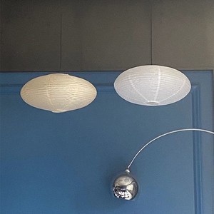 Lustre LED décoratif en forme <span class=keywords><strong>de</strong></span> soucoupe volante UFO en <span class=keywords><strong>papier</strong></span> <span class=keywords><strong>de</strong></span> <span class=keywords><strong>riz</strong></span> <span class=keywords><strong>de</strong></span> style japonais pour chambre à coucher, bureau, magasin <span class=keywords><strong>de</strong></span> vêtements, salon <span class=keywords><strong>de</strong></span> thé - Product Image 5