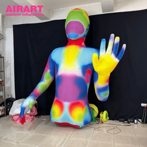 Modèle de femme géante <span class=keywords><strong>gonflable</strong></span> accrocheuse pour affichage commercial - Product Image 1