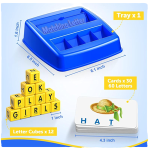 2024 nouveaux enfants amusant mot <span class=keywords><strong>orthographe</strong></span> éducatif correspondant carte correspondant Didacticos <span class=keywords><strong>orthographe</strong></span> mot jeu de société pour les enfants - Product Image 2