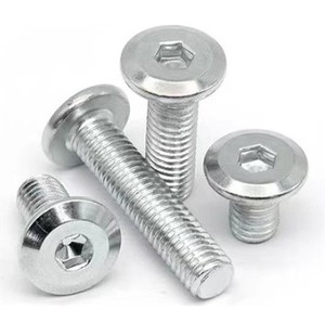 Tornillos de Cabeza Plana con Hexágono Interno M2-M12, Tornillos para Muebles, Tornillos de Cabeza Cilíndrica, Precio de Fábrica Yining, Venta al Por Mayor - Product Image 1