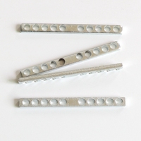 Donlis PS01 49.2mm 6 Senar Metal Humbucker Guitar Pickup Spacer Metal Keeper untuk Pembuatan Kustom Kit LP Vintage