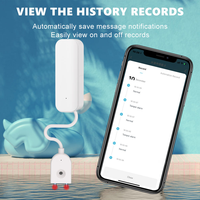 Détecteur de fuite d'eau Tuya Zigbee pas cher, alimenté par piles, pour maison intelligente, alarme de fuite d'eau domestique