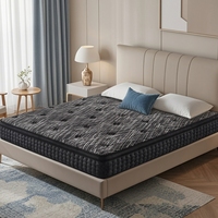 Matelas à ressorts ensachés en tissu tricoté