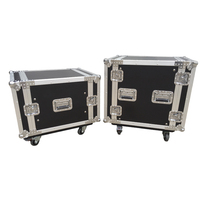 Cadre en aluminium ignifuge 12U boîtier de vol de bonne qualité pour amplificateur