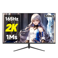 Moniteur de courbe prix de gros écran d'affichage 4K ordinateur 2K 144Hz 27 pouces LCD personnalisé 32 Ips 2560 deux 19 moniteur LCD ultra large
