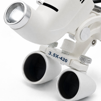 Lampe Loupe Dentaire VG-DL07 à LED, Lampe Frontale à Luminosité Réglable pour Laboratoire Dentaire et Chirurgie