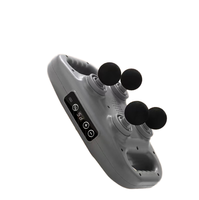 Pistolet de massage corporel électrique professionnel de haute qualité économique avec 6 têtes de massages musculaires Fascia des tissus profonds