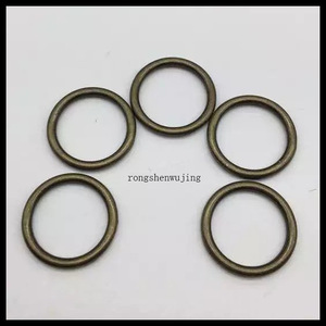 Hebillas de Anillo de Aleación de Zinc de 2.5 cm x 2.5 cm, Duraderas para Bolsos, Ropa, Zapatos y Accesorios de Ferretería - Product Image 4