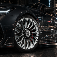 Llantas forjadas monobloque para Audi RS6 RS7 20 21 22 pulgadas diseño exclusivo gris gunmetal brillante 10000T T6061-T6