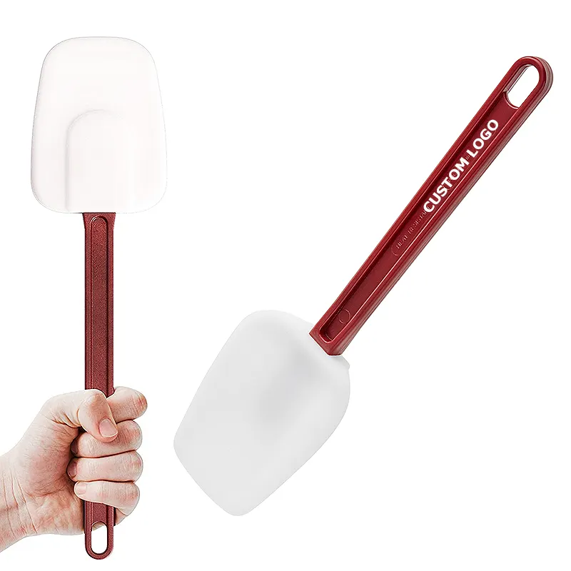 Vente en gros de spatules de cuisson spatules de haute qualité spatules en silicone résistantes à la chaleur spatule en silicone cuillère