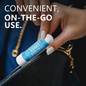 Mint Herbal Nasal Inhaler Combo Natural Ingredients Essential Oils Prevents Drowsiness Relieves Nasal Congestion - Product Image 4