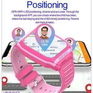 Montre intelligente étanche Ip67 Df66 4G pour garçons et filles Positionnement en temps réel <span class=keywords><strong>Action</strong></span> Track Call Montre intelligente pour enfants - Product Image 2
